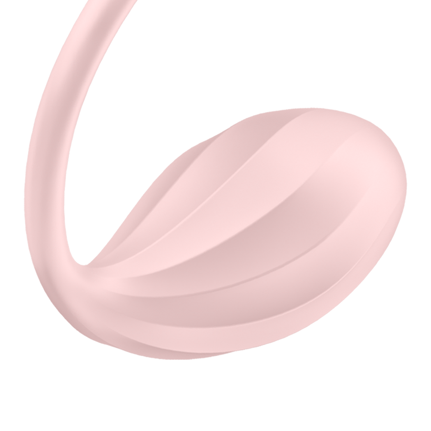 Satisfyer Ribbed Petal Textured Wearable G-Spot Vibe with Remote Control and App