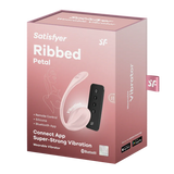 Satisfyer Ribbed Petal Textured Wearable G-Spot Vibe with Remote Control and App