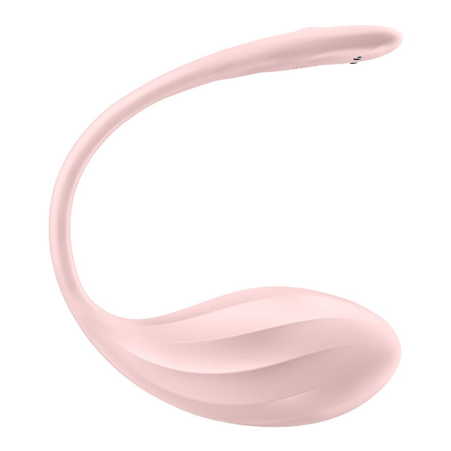 Satisfyer Ribbed Petal Textured Wearable G-Spot Vibe with Remote Control and App