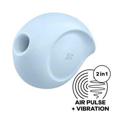 Satisfyer Sugar Rush Rechargeable Silicone 2 Motor Clitoral Stimulator with Air Pulse Technology