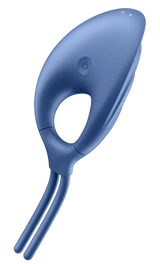 Satisfyer Men Swordsman Silicone 12 Level Penis Ring & Clitoral Vibrator