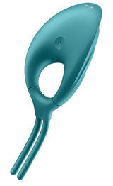 Satisfyer Men Swordsman Silicone 12 Level Penis Ring & Clitoral Vibrator