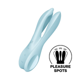 Satisfyer Threesome 1 Rechargeable 3 Motor Lay On Clitoral Vibrator
