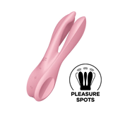 Satisfyer Threesome 1 Rechargeable 3 Motor Lay On Clitoral Vibrator