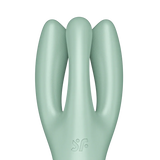 Satisfyer Threesome 3 Rechargeable Silicone Lay On 3 Motor Clitoris & Labia Stimulator