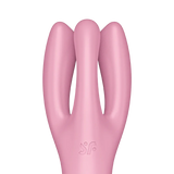 Satisfyer Threesome 3 Rechargeable Silicone Lay On 3 Motor Clitoris & Labia Stimulator
