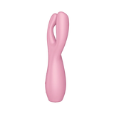 Satisfyer Threesome 3 Rechargeable Silicone Lay On 3 Motor Clitoris & Labia Stimulator