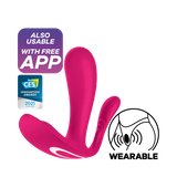 Satisfyer Top Secret+ Connect App Enabled Rechargeable Wearable G-Spot & Anal Vibrator
