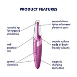 Satisfyer Twirling Delight Rechargeable 40 Function Clitoris and Nipple Stimulator