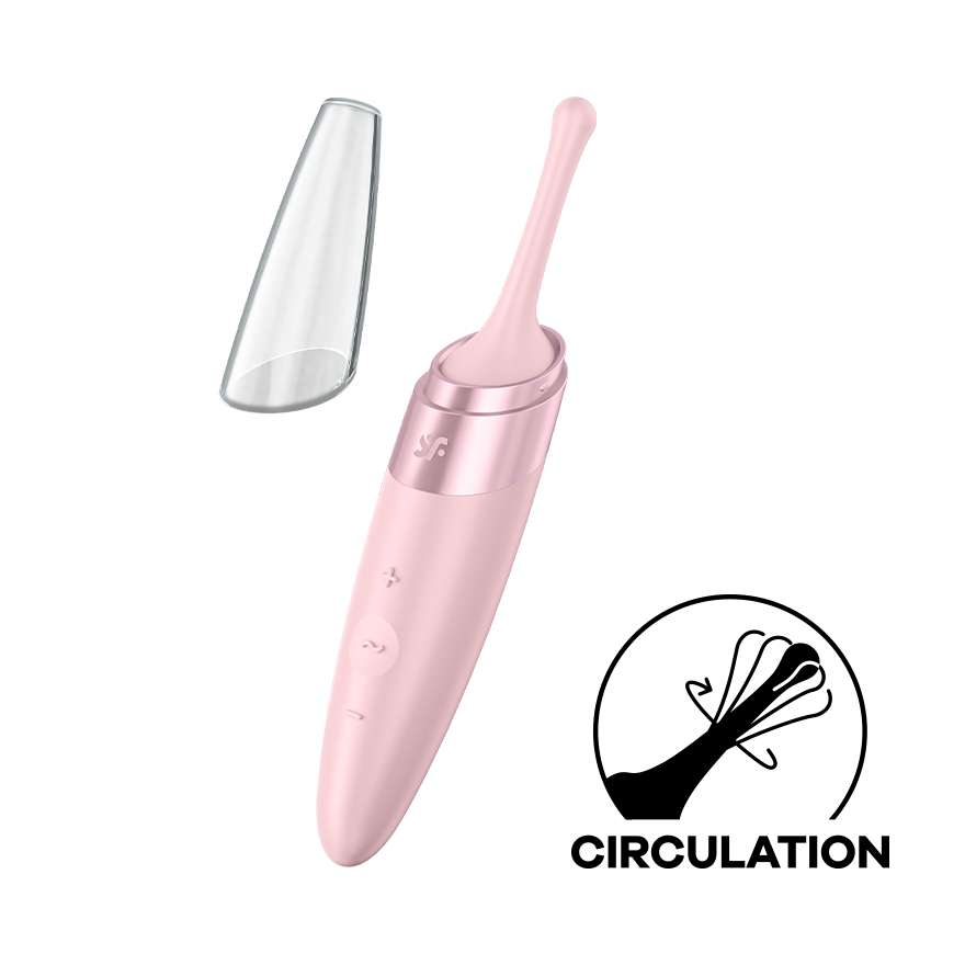 Satisfyer Twirling Delight Rechargeable 40 Function Clitoris and Nipple Stimulator