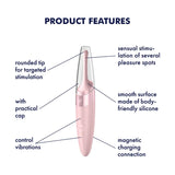 Satisfyer Twirling Delight Rechargeable 40 Function Clitoris and Nipple Stimulator