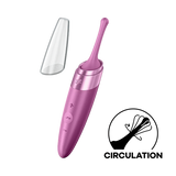 Satisfyer Twirling Delight Rechargeable 40 Function Clitoris and Nipple Stimulator