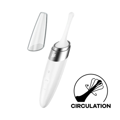 Satisfyer Twirling Delight Rechargeable 40 Function Clitoris and Nipple Stimulator