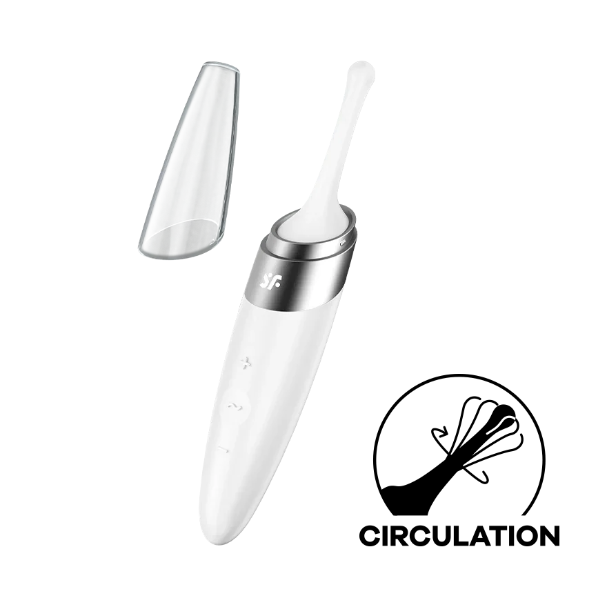 Satisfyer Twirling Delight Rechargeable 40 Function Clitoris and Nipple Stimulator