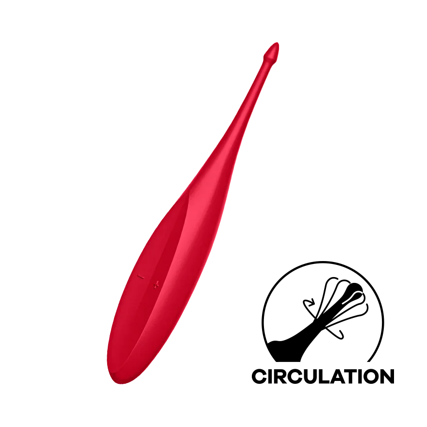 Satisfyer Twirling Fun Silicone 12 Function Clit & Nipple Vibrator