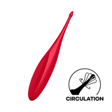 Satisfyer Twirling Fun Silicone 12 Function Clit & Nipple Vibrator
