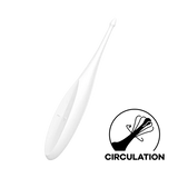 Satisfyer Twirling Fun Silicone 12 Function Clit & Nipple Vibrator