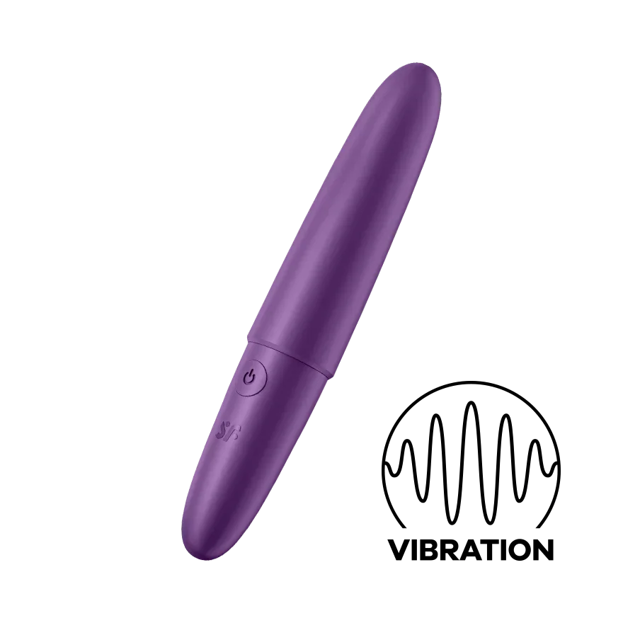Satisfyer Ultra Power Bullet 6 Rechargeable Silicone 12 Vibration Levels Bullet Vibrator
