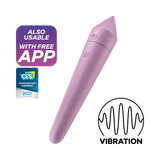Satisfyer Ultra Power Bullet 8 Rechargeable Silicone 12 Level App Enabled Bullet Vibrator