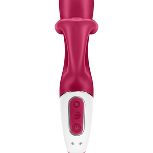 Satisfyer Embrace Me Silicone Rechargeable Rabbit Vibrator with Clitoral Stimulation