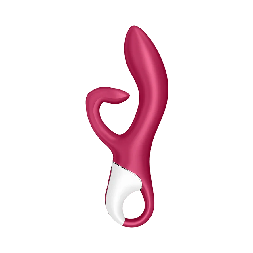 Satisfyer Embrace Me Silicone Rechargeable Rabbit Vibrator with Clitoral Stimulation