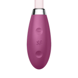 Satisfyer G-Spot or Rabbit Style Flex 3 Bendable Silicone Vibrator