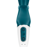 Satisfyer Hug Me Rechargeable Silicone Rabbit Vibrator with Clitoral Stimulation