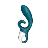 Satisfyer Hug Me Rechargeable Silicone Rabbit Vibrator with Clitoral Stimulation