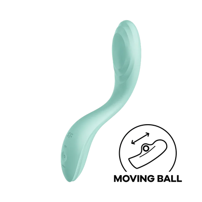 Satisfyer Rrrolling Pleasure 12 Level G Spot Vibrator with Rolling Ball Stimulator