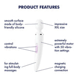 Satisfyer Wand-er Woman USB Rechargeable XXL 50 Function Wand Full Body Massager