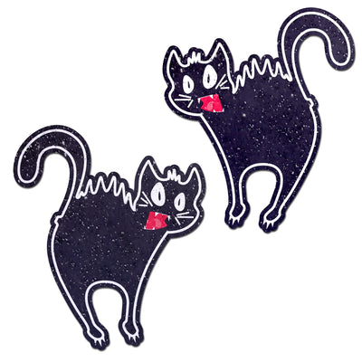 Pastease Scaredy Cat Hissing Kitty Halloween Pasties