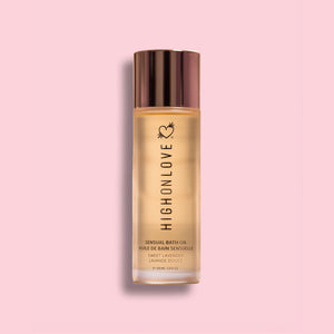 HighOnLove Bath Oil Sweet Lavendar Honeybee 3.4 fl oz