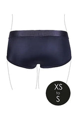 Shots Ouch! Vibrating Strap-on Mid Rise Fuller Cut Fit Brief Black