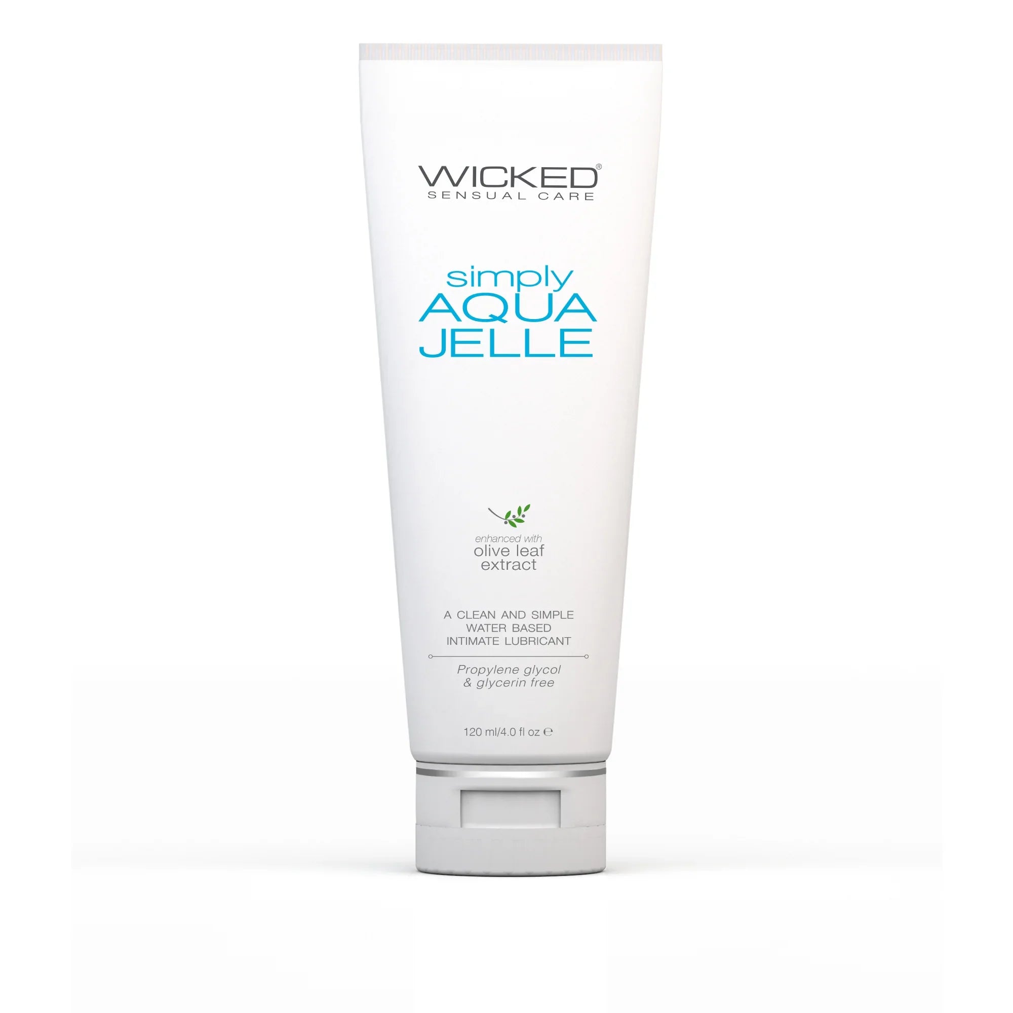 Wicked Simply Aqua Jelle Lubricant 4 oz