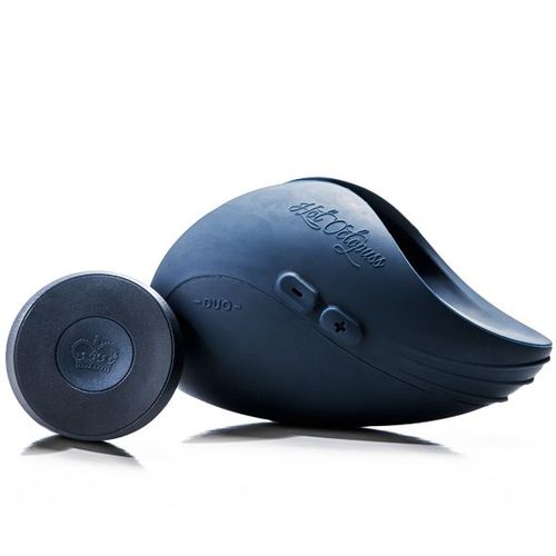 Hot Octopuss Pulse Duo Rechargeable Remote-Controlled Vibrating Stroker Blue