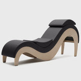 Liberator Supervio Premium Ultraleather Sex Chaise with Maple Frame and Cuff Kit Restraints