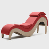 Liberator Supervio Premium Ultraleather Sex Chaise with Maple Frame and Cuff Kit Restraints