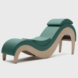 Liberator Supervio Premium Ultraleather Sex Chaise with Maple Frame and Cuff Kit Restraints