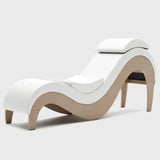 Liberator Supervio Premium Ultraleather Sex Chaise with Maple Frame and Cuff Kit Restraints
