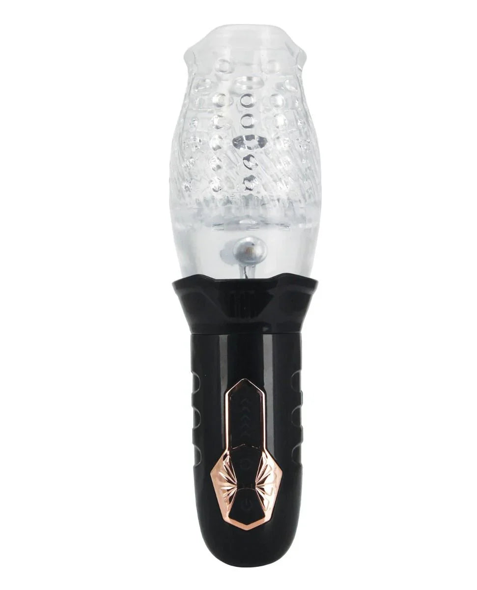 Male Rose Cyclone Spinning Penis Vibrator & Stroker Black - Romantic Blessings Male Rose Cyclone Spinning Penis Vibrator & Stroker Black - Romantic Blessings