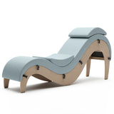 Liberator Supervio Premium Ultraleather Sex Chaise with Maple Frame and Cuff Kit Restraints