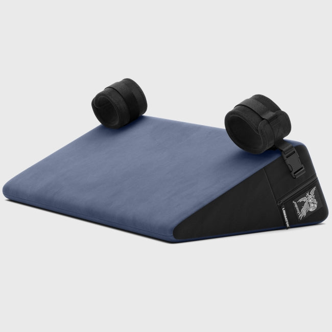 Liberator Black Label Wedge Couples Sex Position Aid with Cuffs & Restraint Attachments