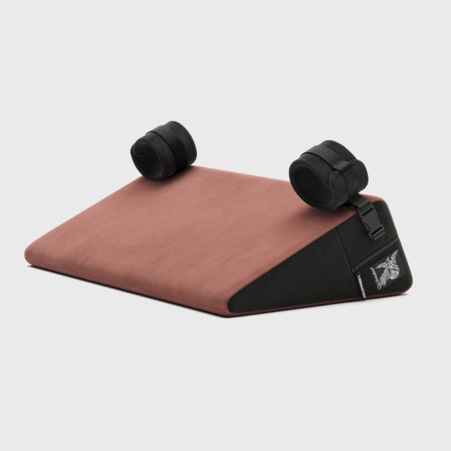 Liberator Black Label Wedge Couples Sex Position Aid with Cuffs & Restraint Attachments
