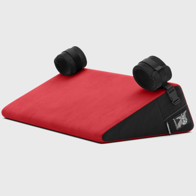 Liberator Black Label Wedge Couples Sex Position Aid with Cuffs & Restraint Attachments