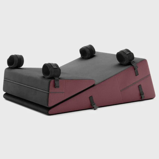 Liberator Bondage Faux Leather Wedge/Ramp Combo Couples Sex Position Aid