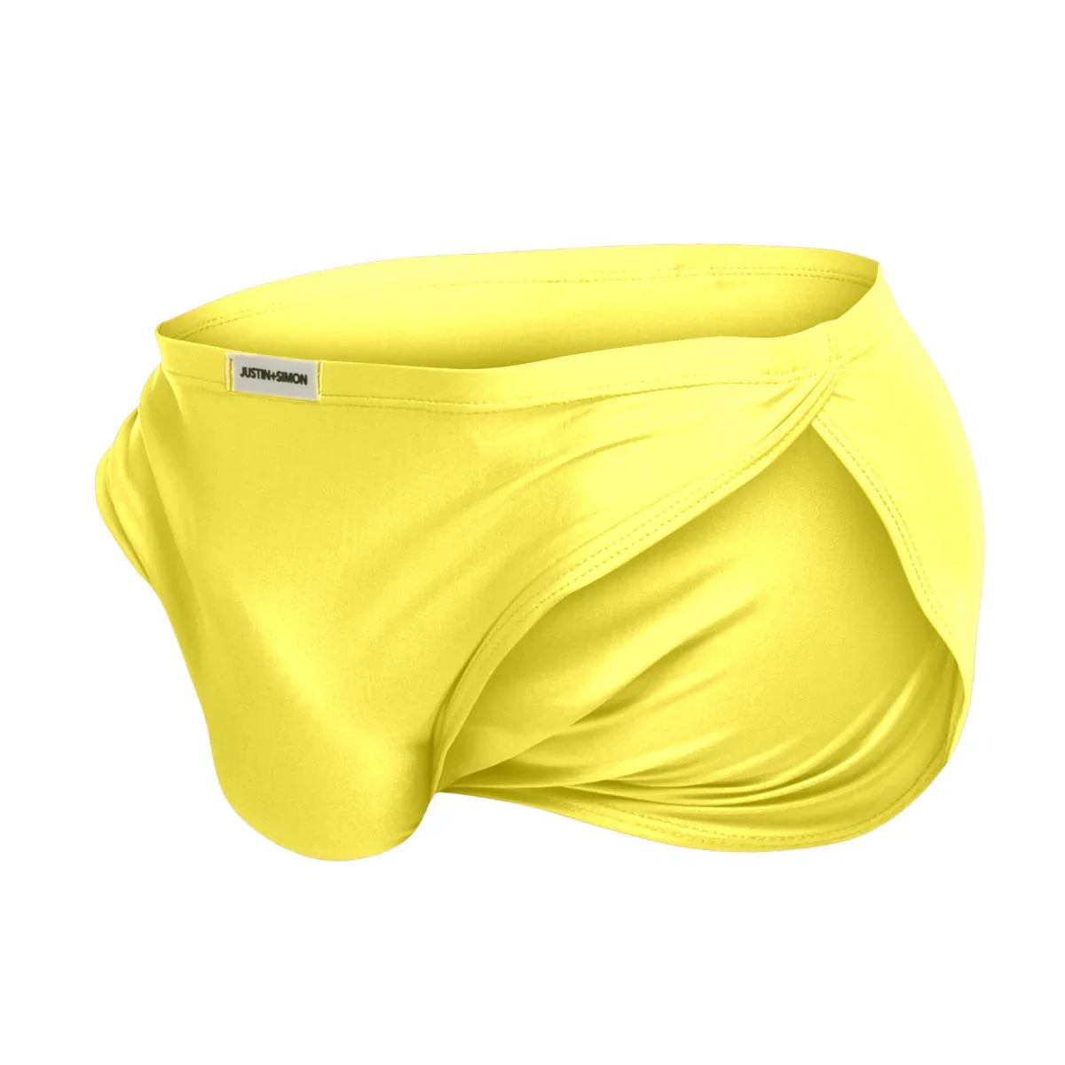 MaleBasics JUSTIN + SIMON Men's Running Short Yellow