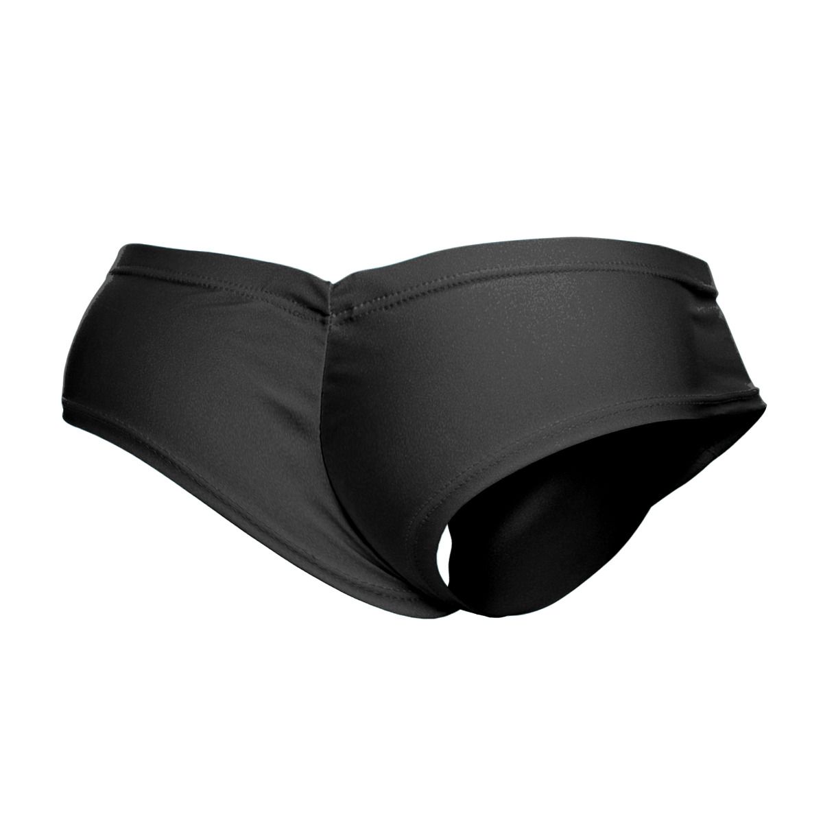 MaleBasics JUSTIN + SIMON Classic Male Cheek Briefs Black