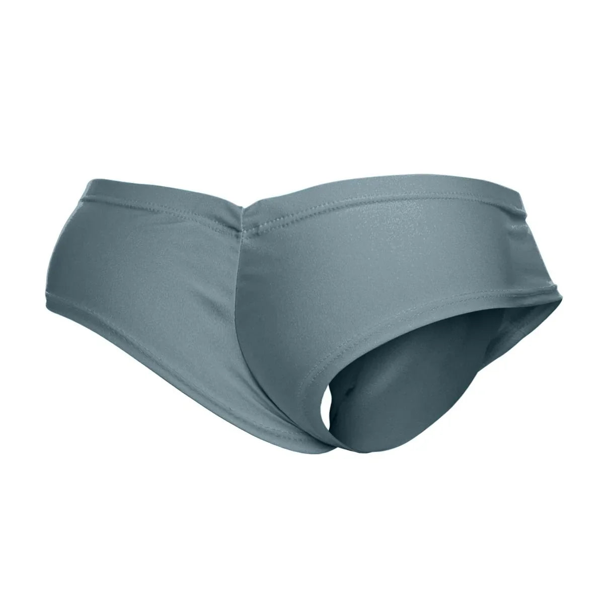 MaleBasics JUSTIN + SIMON Classic Male Cheek Briefs Metal Green
