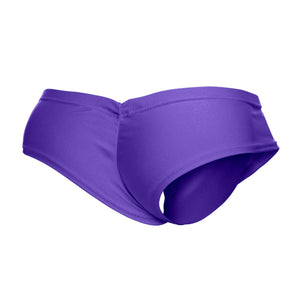 MaleBasics JUSTIN + SIMON Classic Male Cheek Briefs Purple