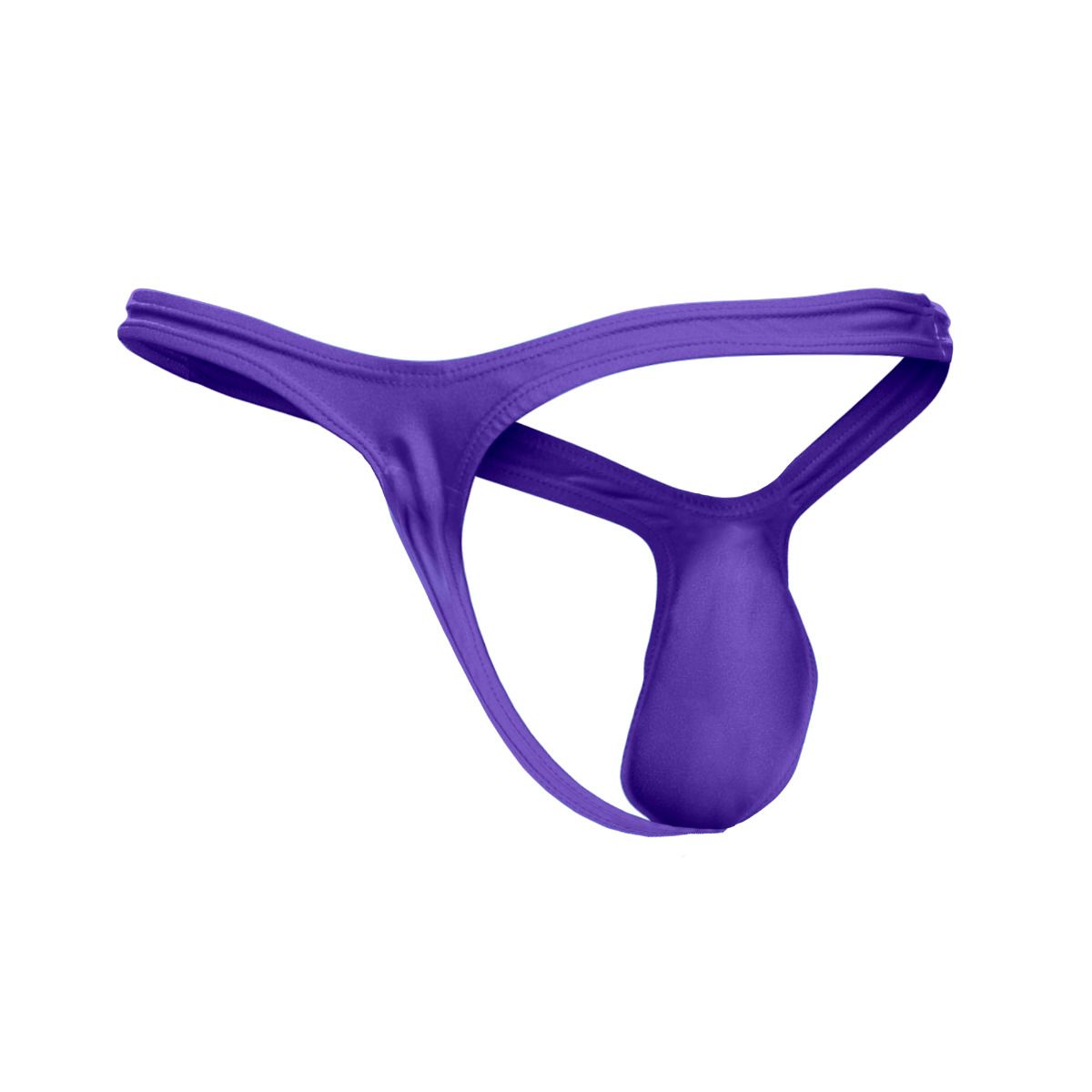 MaleBasics JUSTIN + SIMON Classic Male Bulge Thong Purple